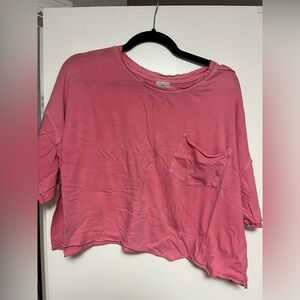 We The Free Vibrant Pink Tee